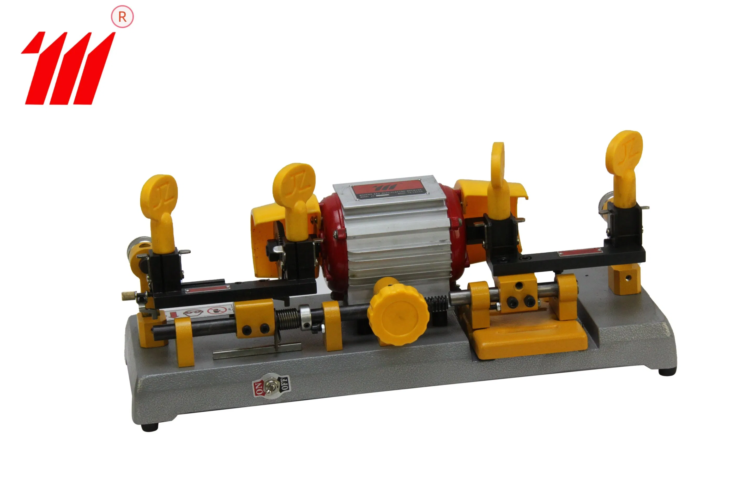 Jingzhun 238dw Horizontal Key Cutting Machine 110V/220V Key Duplicator for Locksmith (RED)