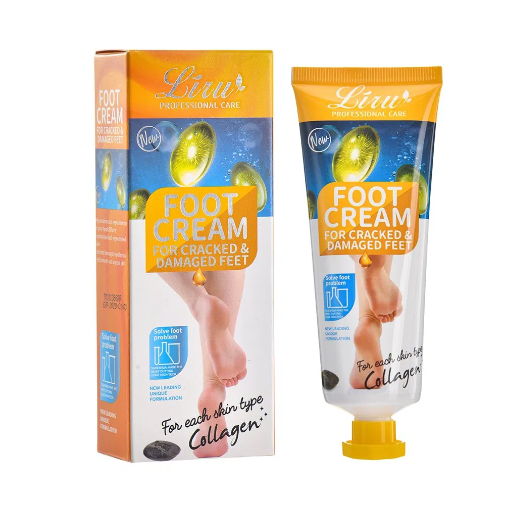 Liru Collagen Foot Cream Intensive Dry Cracked Skin Repair and Hydration 80ml