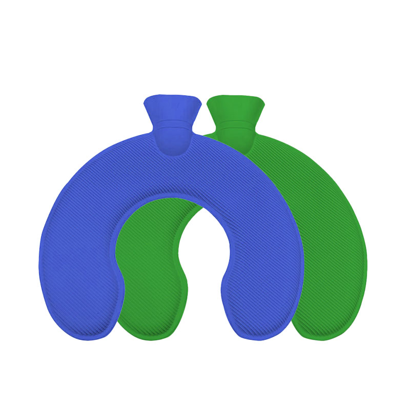 Good Quality U-Shape Hot Water Bottle with Handle
