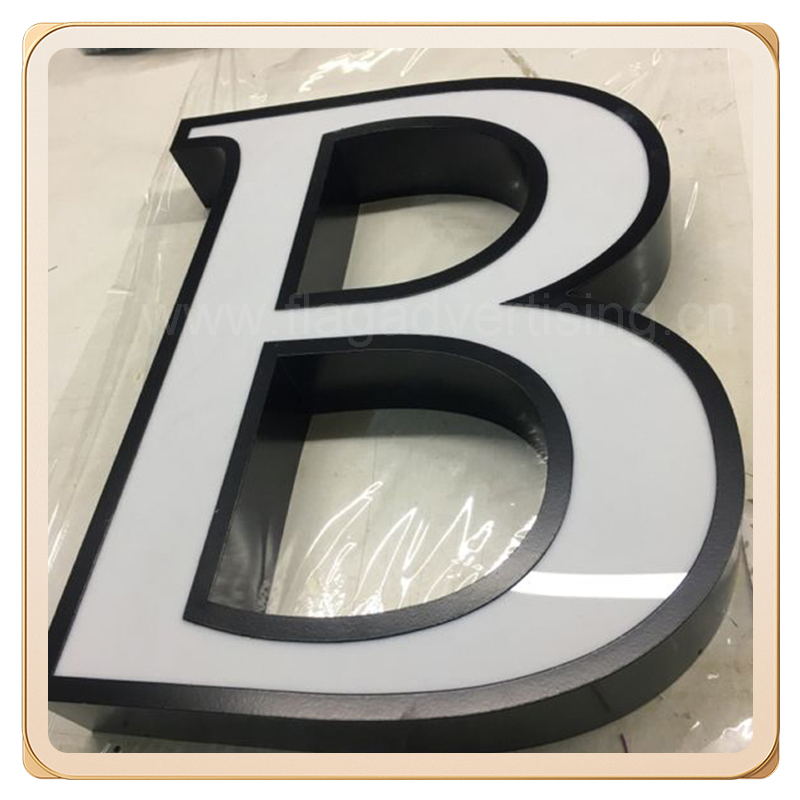 Flat Luminous Letters Luminous Word Acrylic with Stereo Letter Design