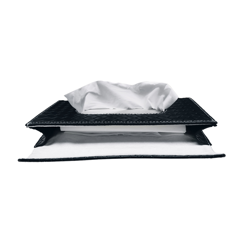 Car PU Leather New Fashion Luxury Magnetic Tissue Holder