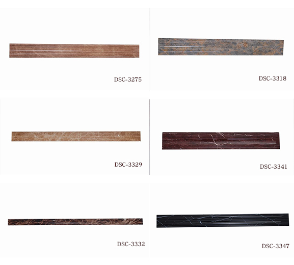 Decoration Line Marble with 800*40dark Color
