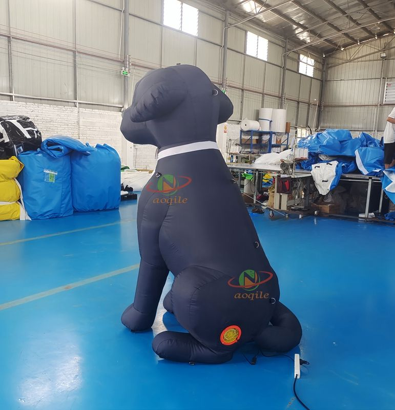 Custom Giants Inflatable Dog/Large Cartoon Inflatable Puppy Dog Model for Advertising