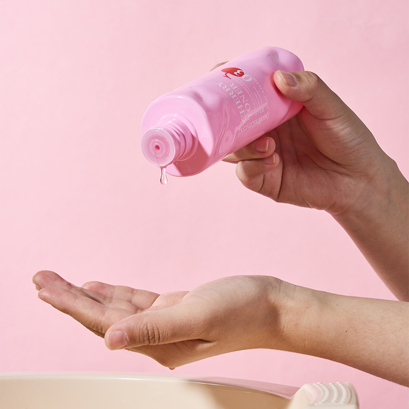 OEM Manufacture Customer Logo 200ml Moisturizing Hydrating Texture Cherry Toner