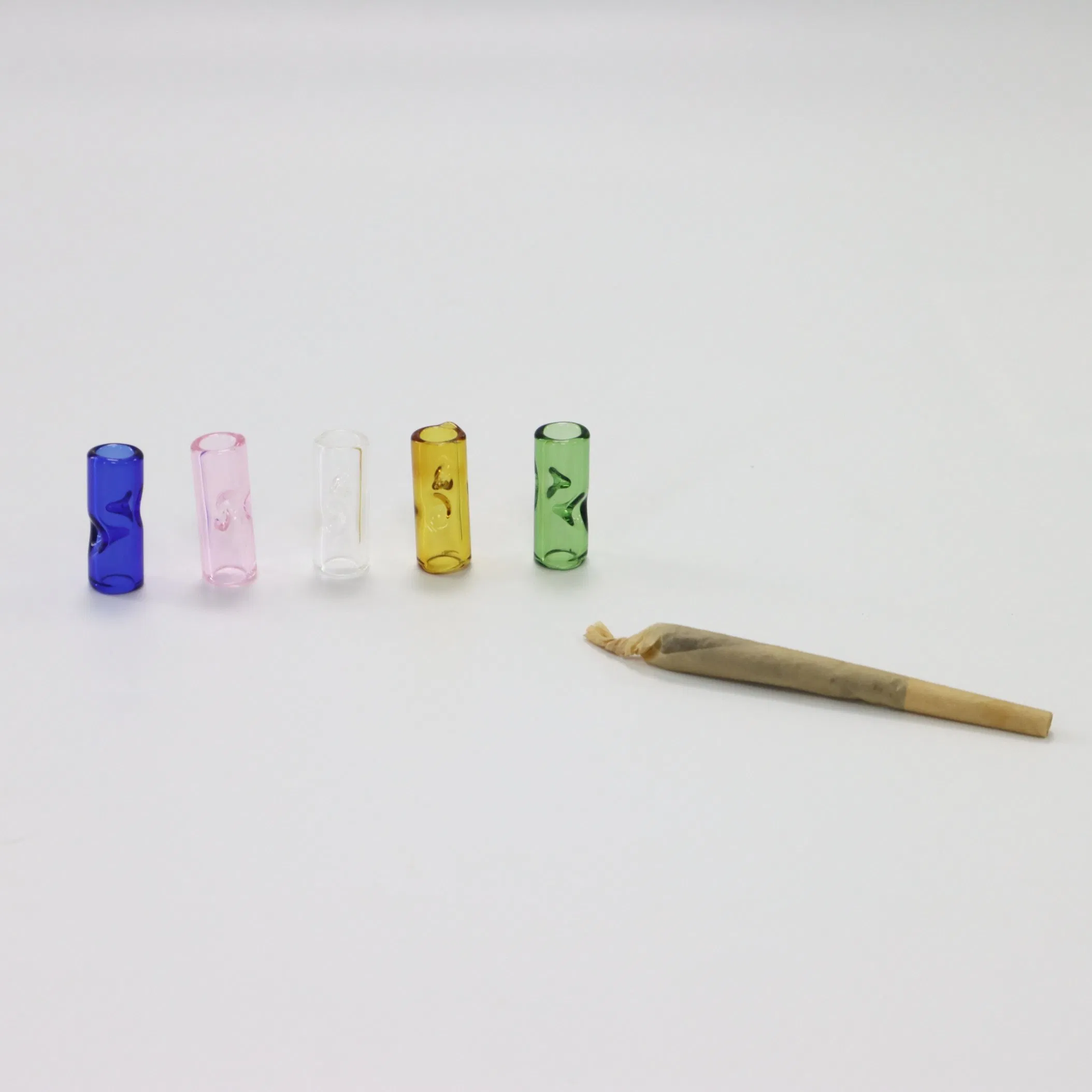 Factory Price 6mm 8mm 10mm 12mm Custom Shapes Glass Filter Tip for Pre Roll Cone