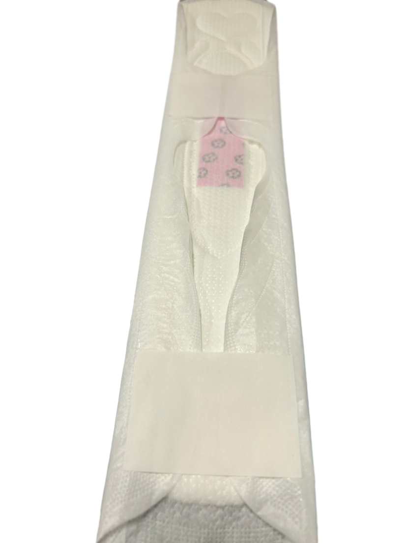 Highly Absorbent Sanitary Pad with Wings for Night
