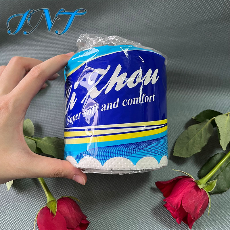 Customized Cheap 3 Ply White Toilet Tissue Paper with Company Logo