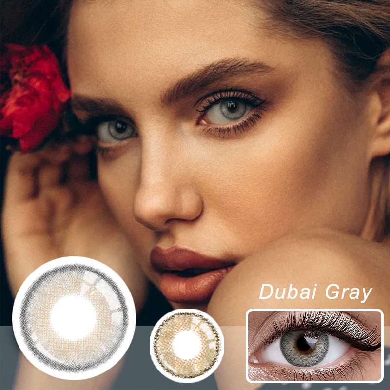 Box Custom Design Colorful Contact Lenses Yearly Lens Wholesale Price