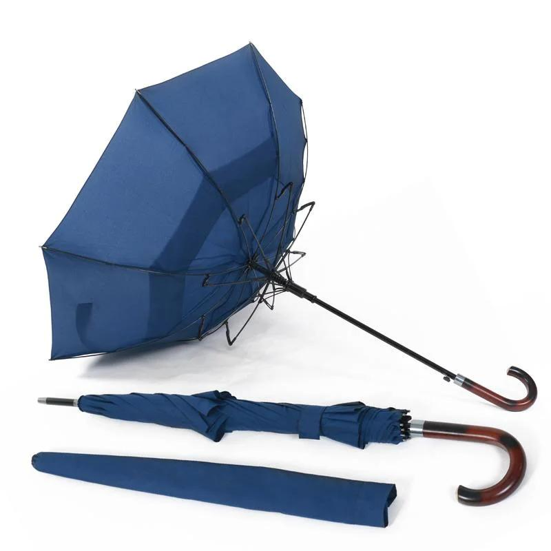 Зонт прямой 30' ветрозащитный, большой, для отелей