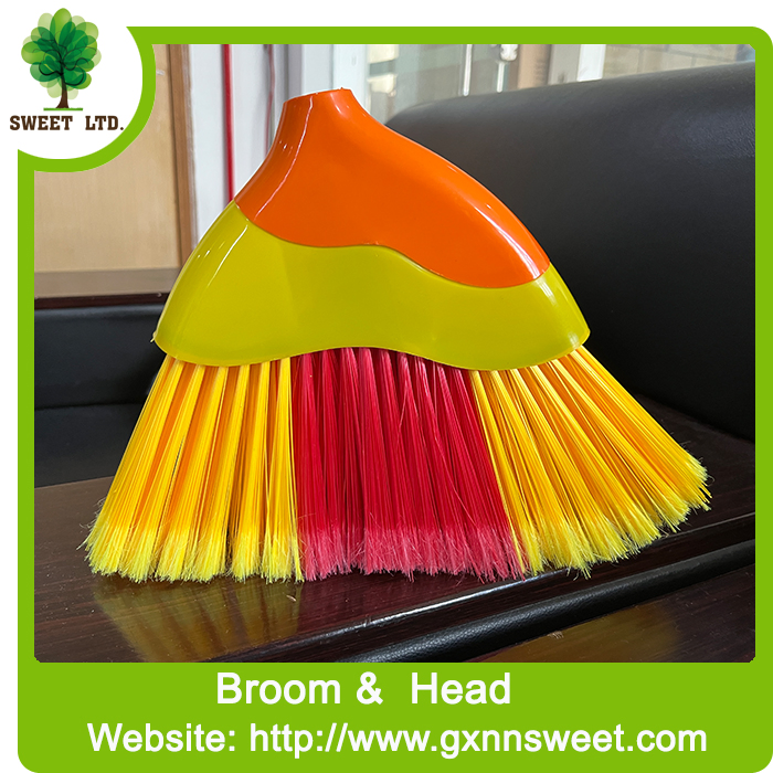 High Quality Angle Broom with Wooden Stick