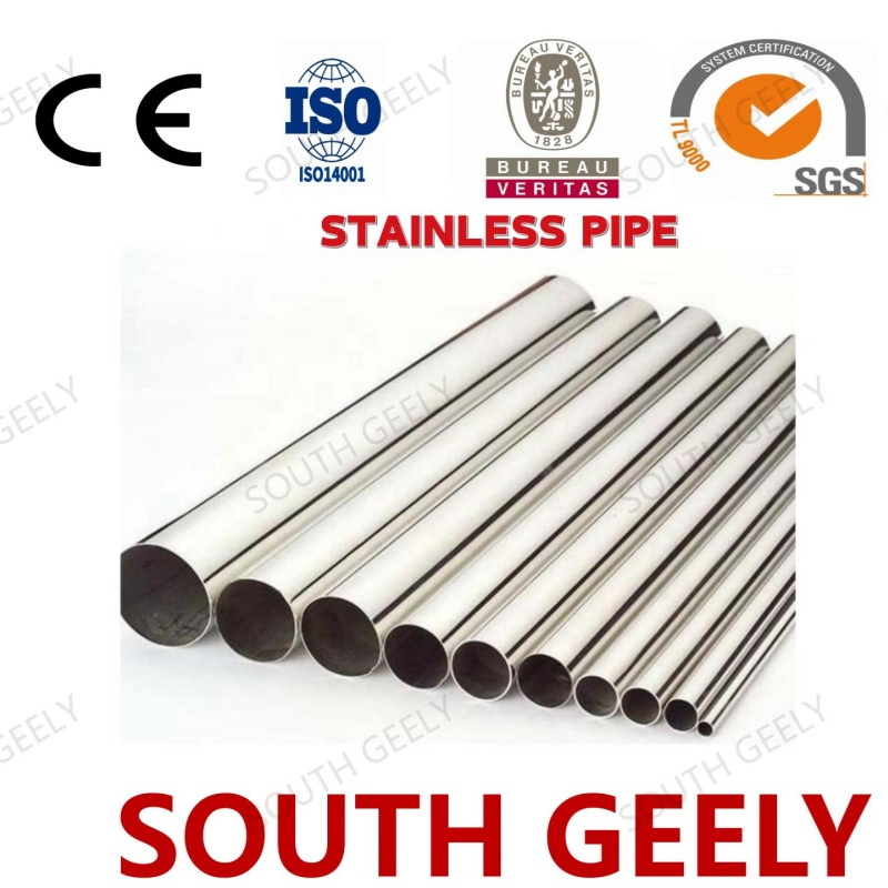 Custom Food-Grade Stainless Steel Pipes in 304, 316, 409, 410, 321