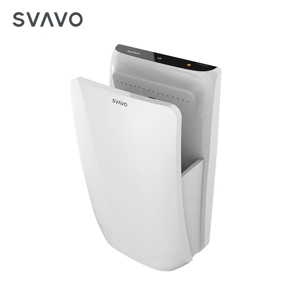 Bathroom Wall Mounted High Speed Jet Hand Dryer 10s Drying Hands Double Side Automatic Hand Dryer