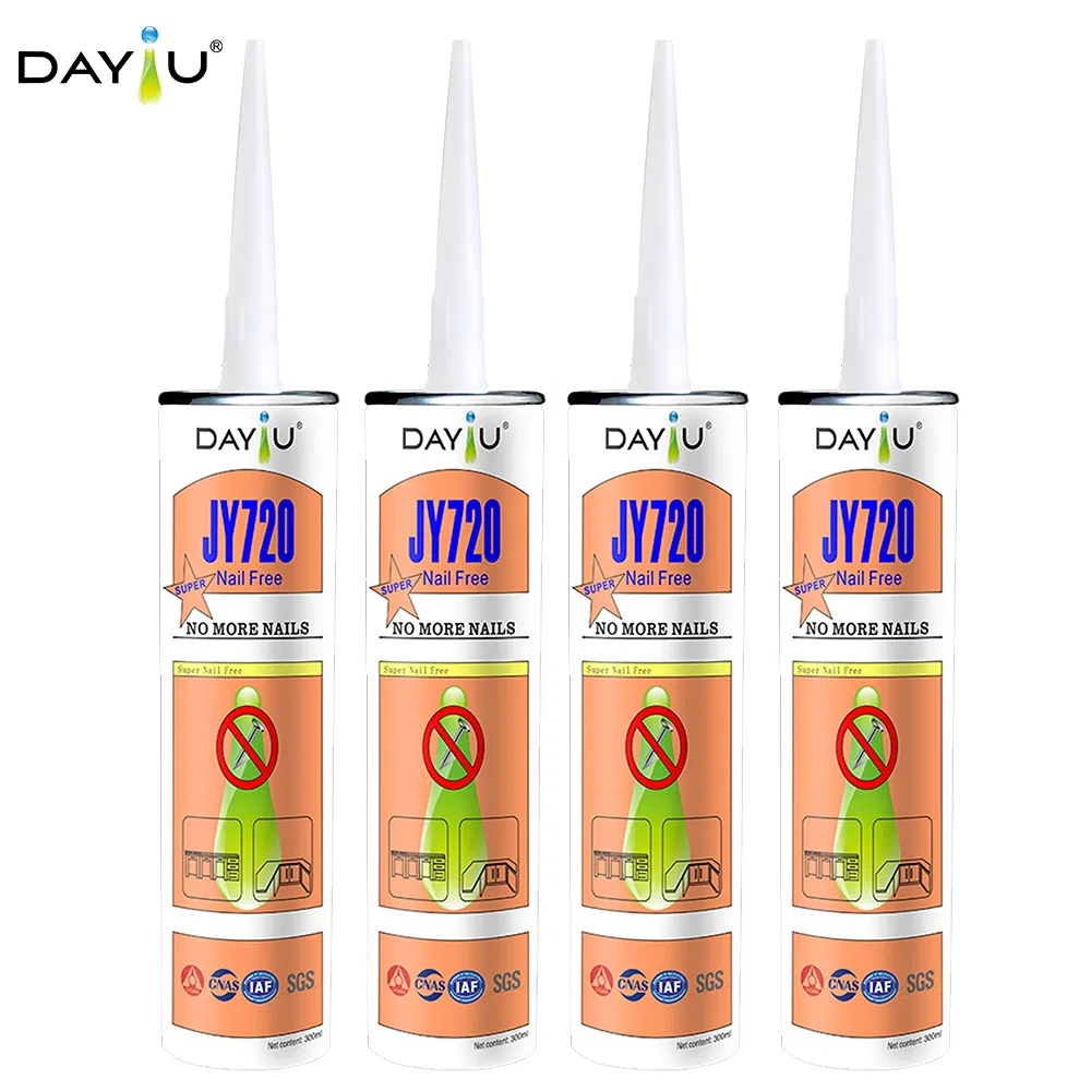 Multipurpose Nail-Free Adhesive No Drilling for Wood MDF Ceramics Plastic & More