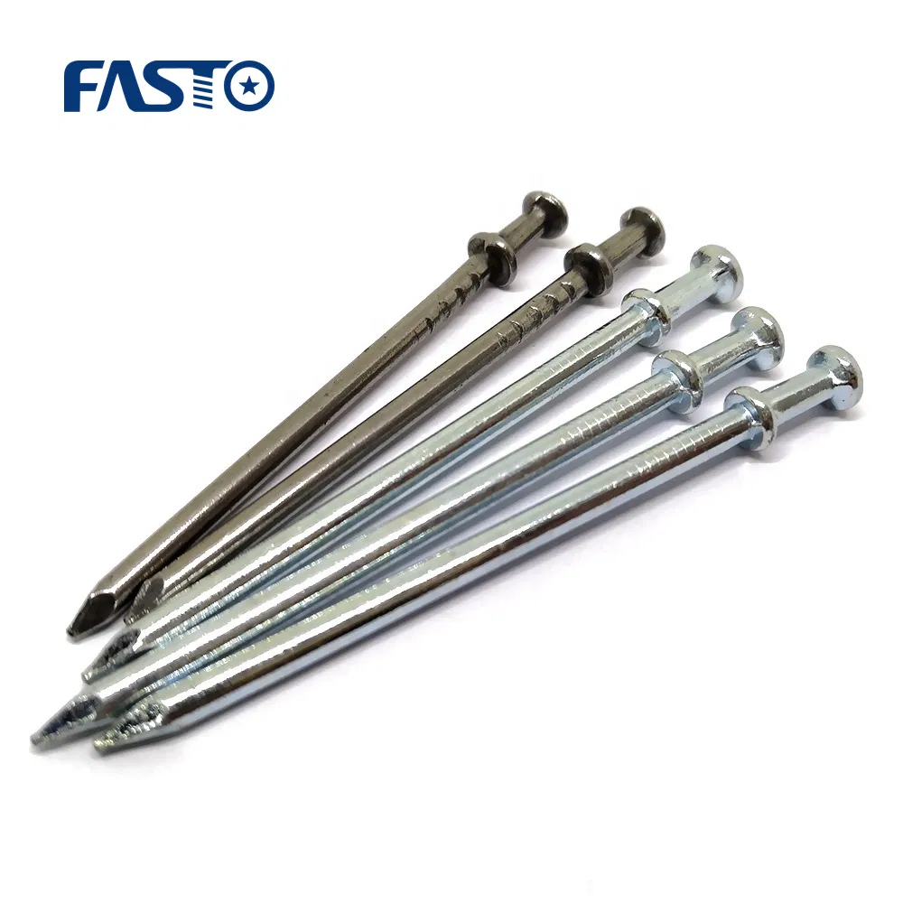 Factory Supplier 6D-30d Duplex Head Nail for Temporary Construction