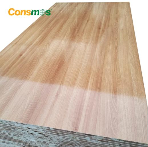 High Glossy Pet Film UV Melamine Board for Furniture Block Board