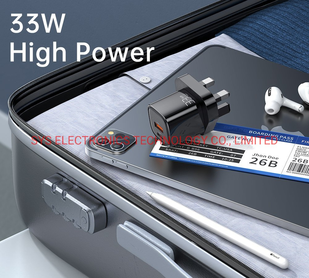 Сетевой адаптер PD 33W Super Fast для iPhone, Huawei, Xiaomi