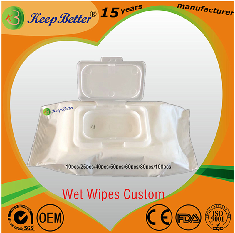 75% Alcohol Non-Woven Wet Wipes for Disinfection and Sterilization