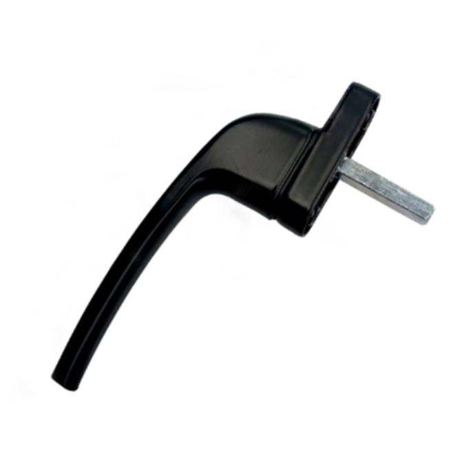 High Quality Aluminum Material Hardware Casement Outward Window Handle New Type for UPVC Window Door Making Nisen HD07