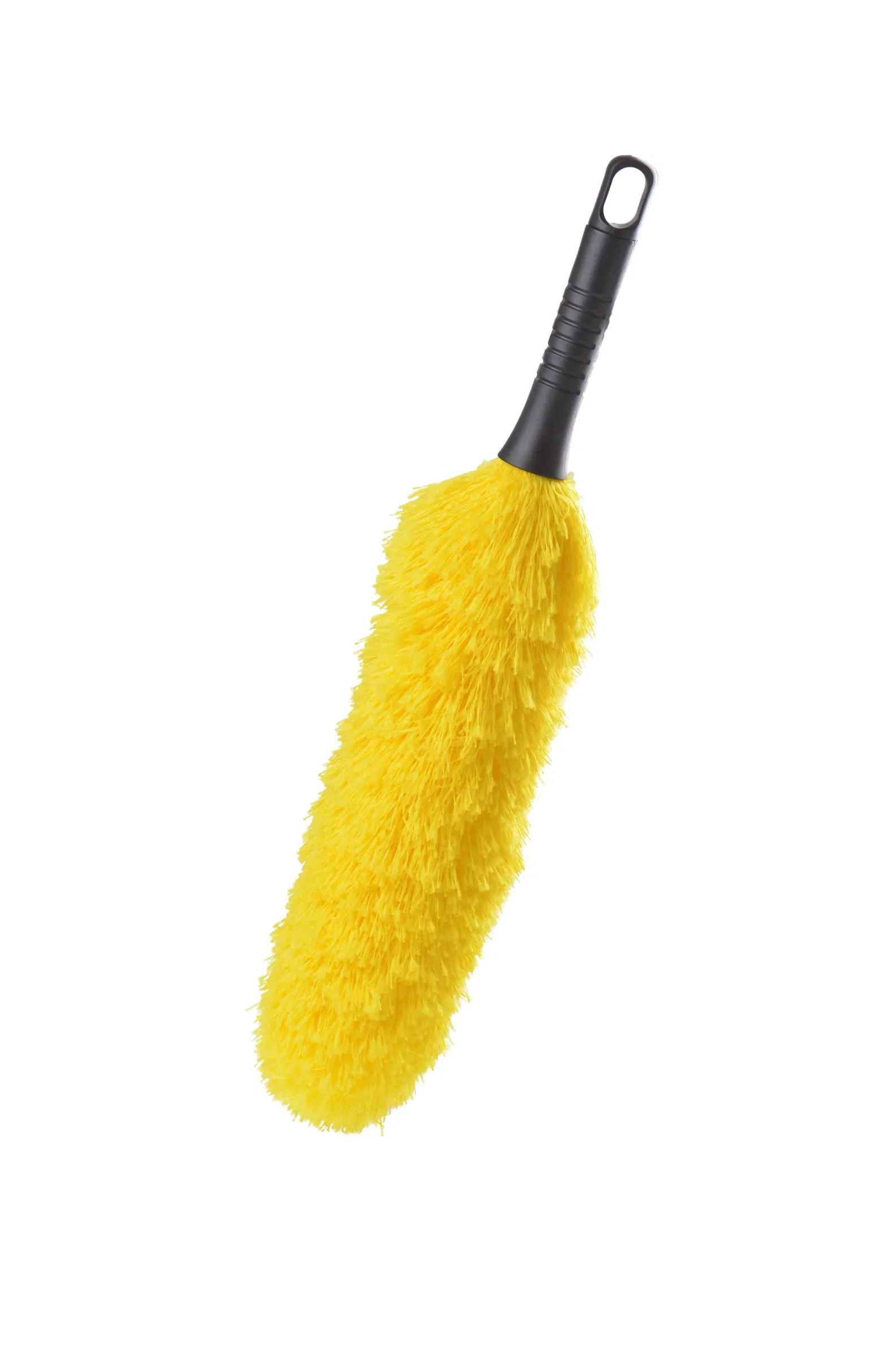 Factory Price Durable Flexible Soft Large Surface Static Fluffy Dusting Cleaner with Microfibre Duster and PP Handle for Furniture Cleaning