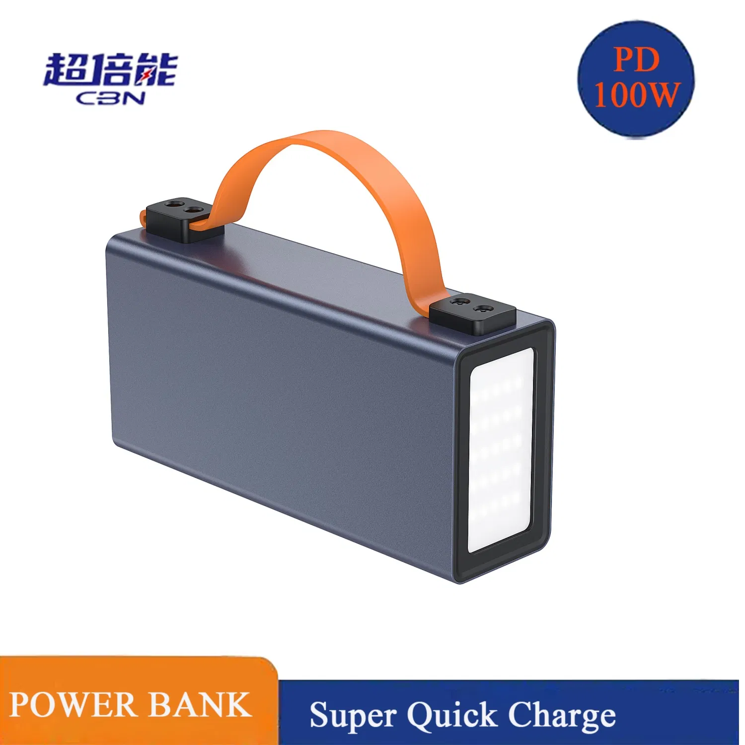 Wholesale 30000-60000mAh Portable Outdoor Power Bank 65W Fast Charging for Mobile Phone Laptop Smart BMS CE Approved Factory Direct