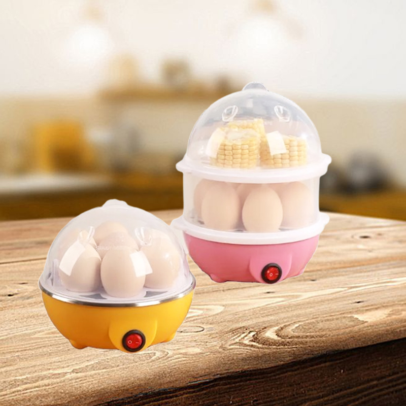 Rapid Versatile Egg Cooker with Digital Multi-Function Egg Maker