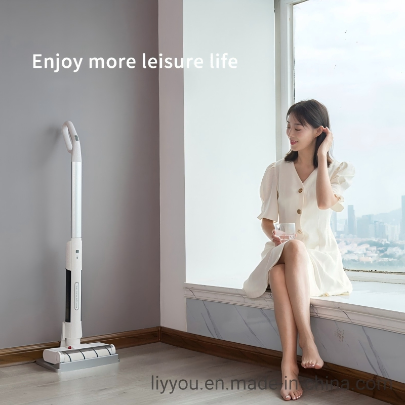 Wireless Floor Washer Stick Self Cleaning Mop Wet and Dry Vacuum Cleaner