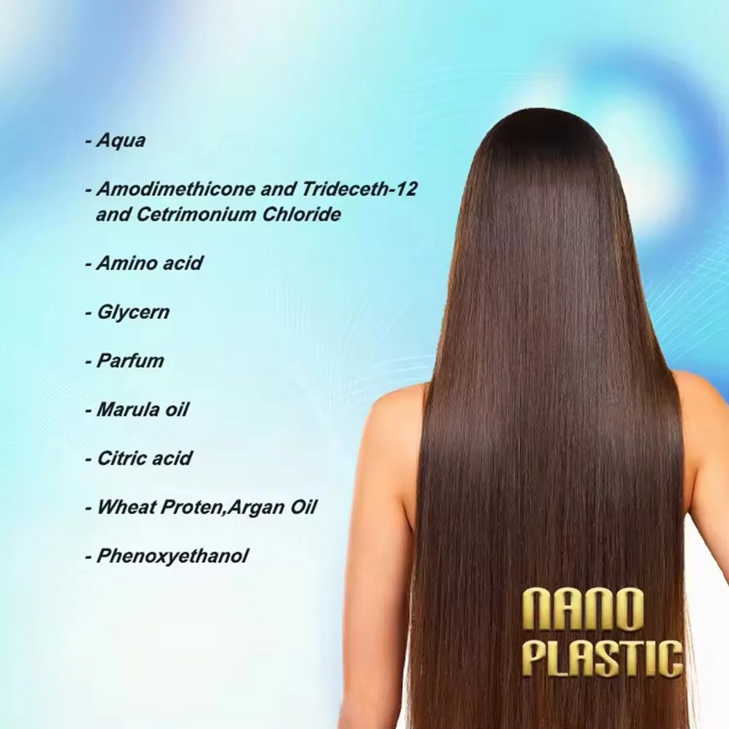 Hair Repair Straightening Cream Formaldehyde Free Keratin Hair Treatment