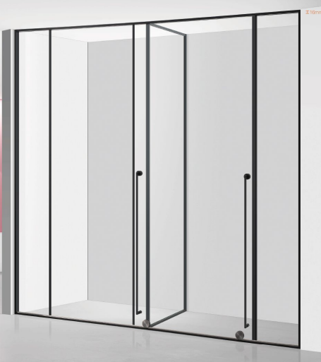 Luxury Glass Shower Enclosure for Hotel Bathrooms by Moregreen