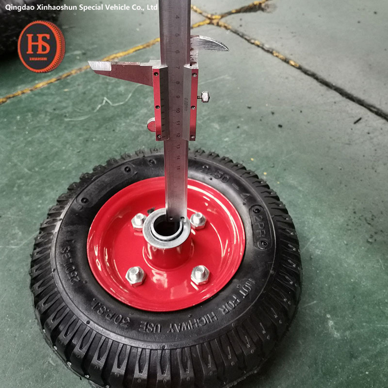 2.80/2.50-4 Pneumatic Trolley Wheel, Wheel for Hand Trolley, Caster Wheel