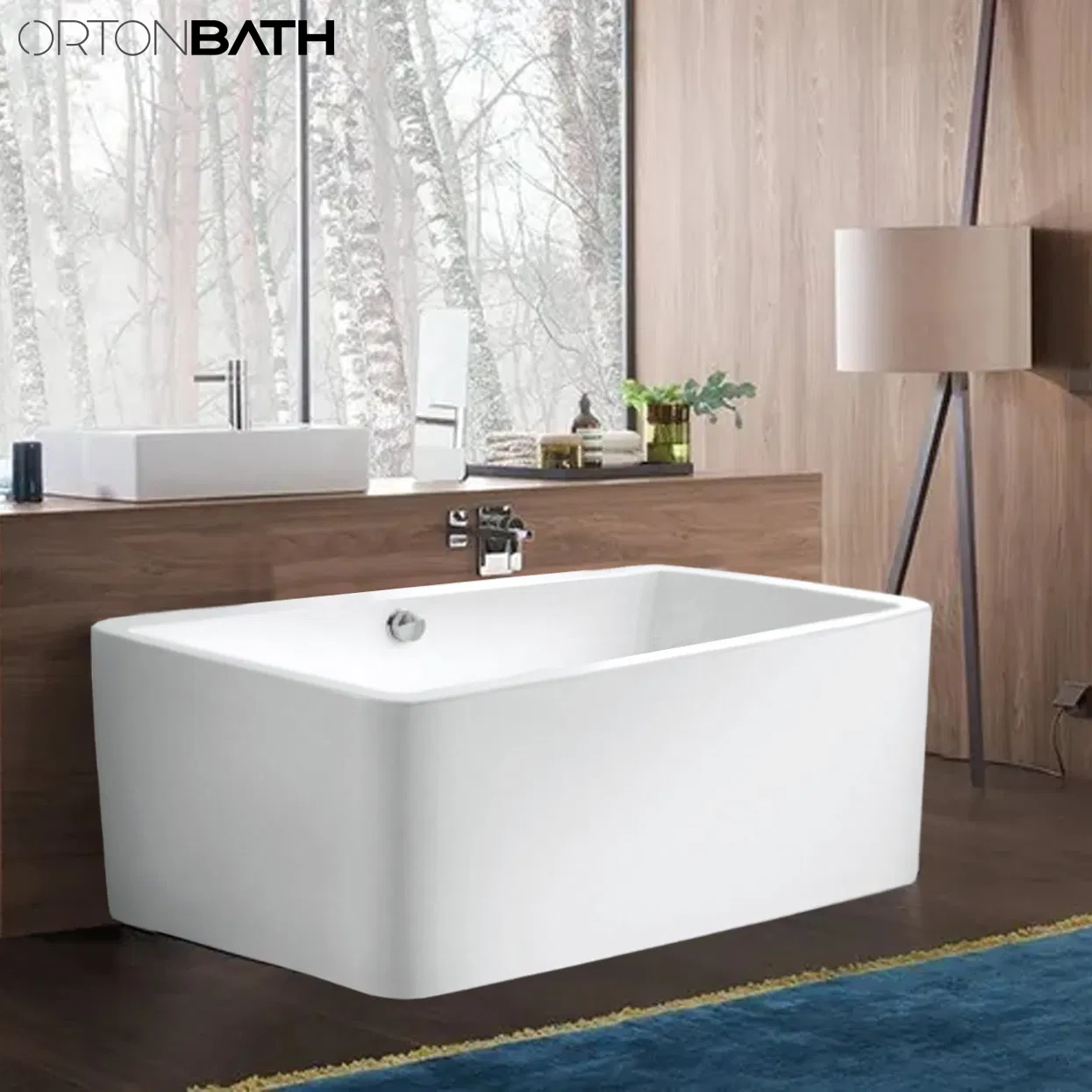 Акриловая ванна Ortonbath для двоих