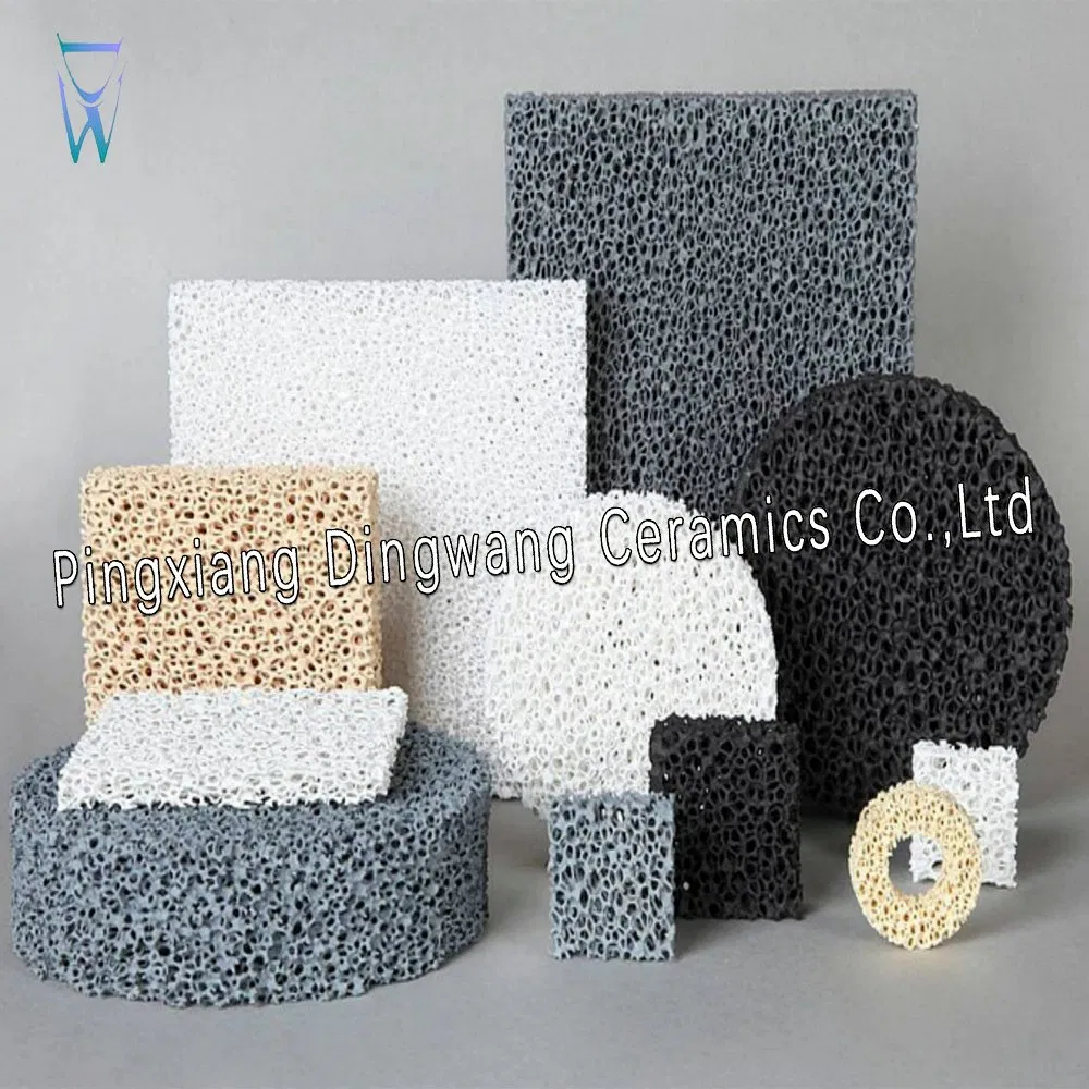 Пористый керамический фильтр Alumina Zirconia SiC
