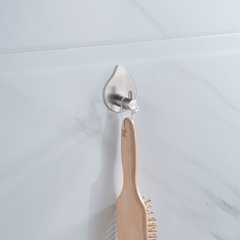 Крючок для одежды металлический настенный 3м, 304 нерж. сталь