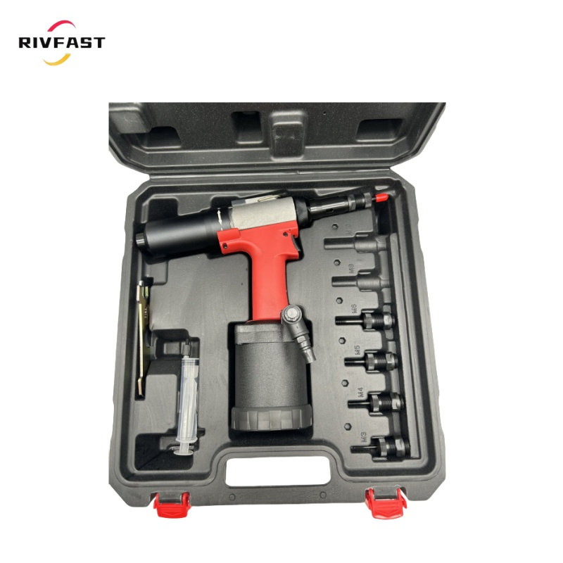 Пневматическая заклепочная машина для гаек M3-M12