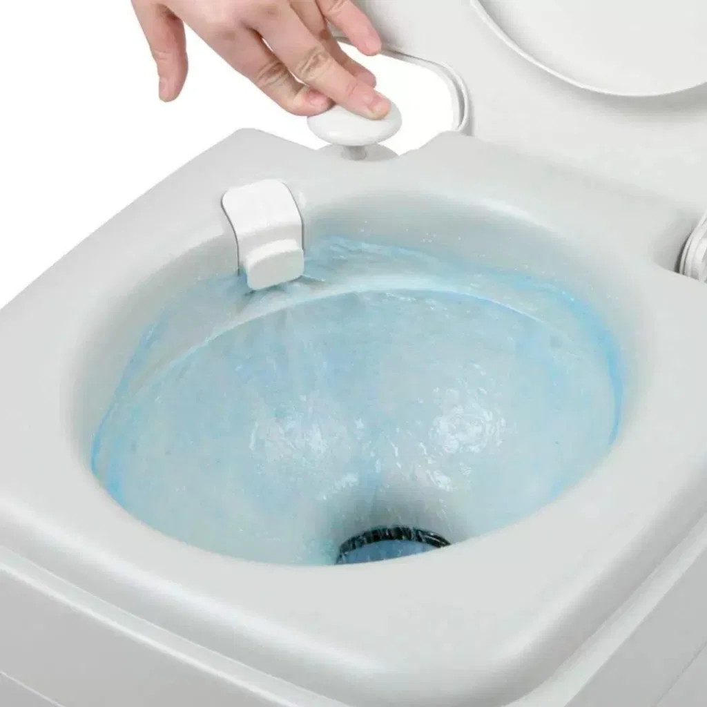 HDPE RV Plastic Toilet 20L for Refugee Rescue and Travl Caravan Car
