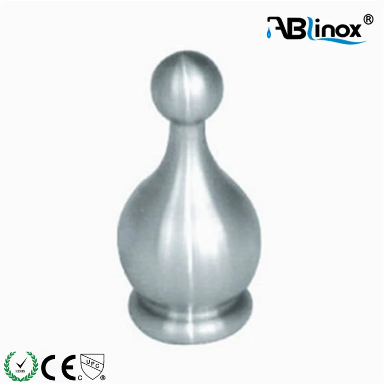 Stainless Steel Handrail Dome End Caps Fitting