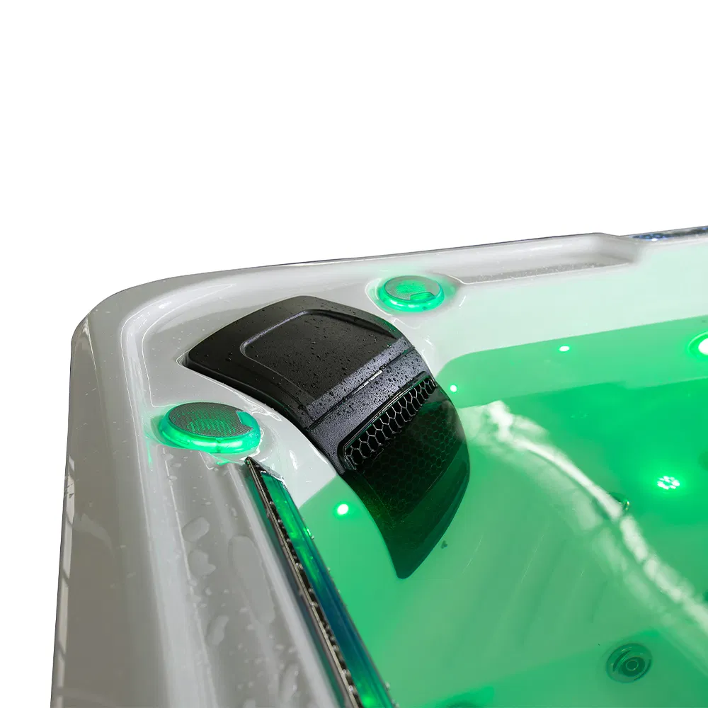 Гидромассажная ванна Aqua Gallery на 3 персоны, коричневая