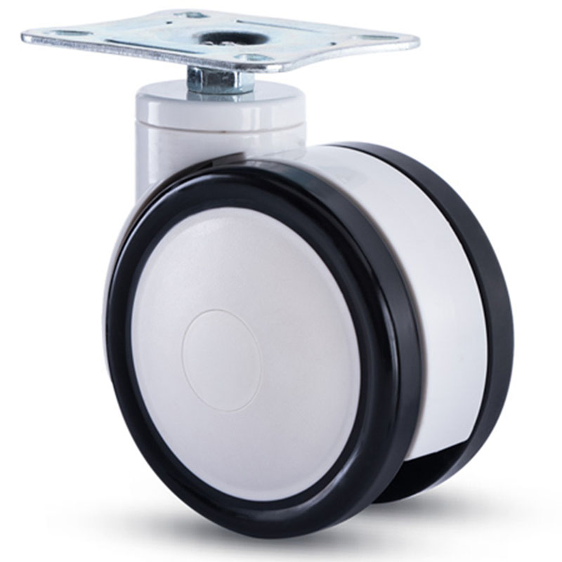 Multi Function Brake Plate Mount Medical Caster