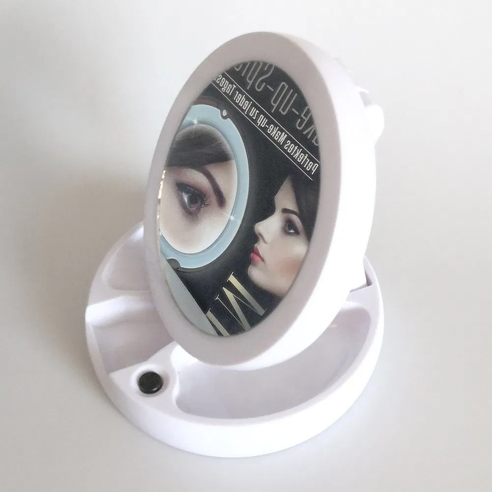 Yichen Foldable LED Compact Makeup Mirror