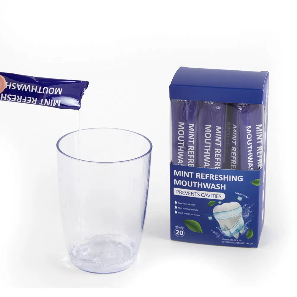 on-The-Go Zero-Alcohol Fresh Breath Mouthwash