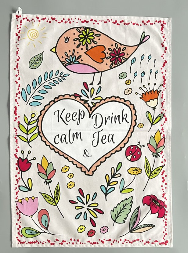 Hot Sell Custom Printed Spring Kitchen Napkin Tea Towels