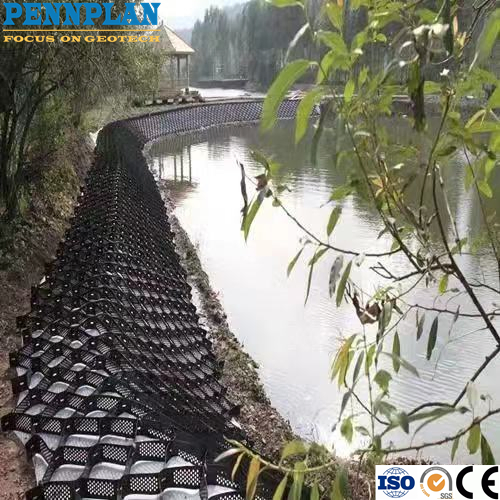 Ground Grid Honeycomb Driveway Road Geo Cell Gravel Soil Stabilizer Geocell