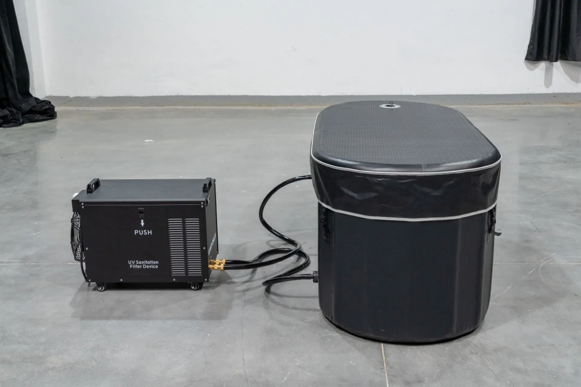 Надувная круглая переносная ледяная ванна 1HP