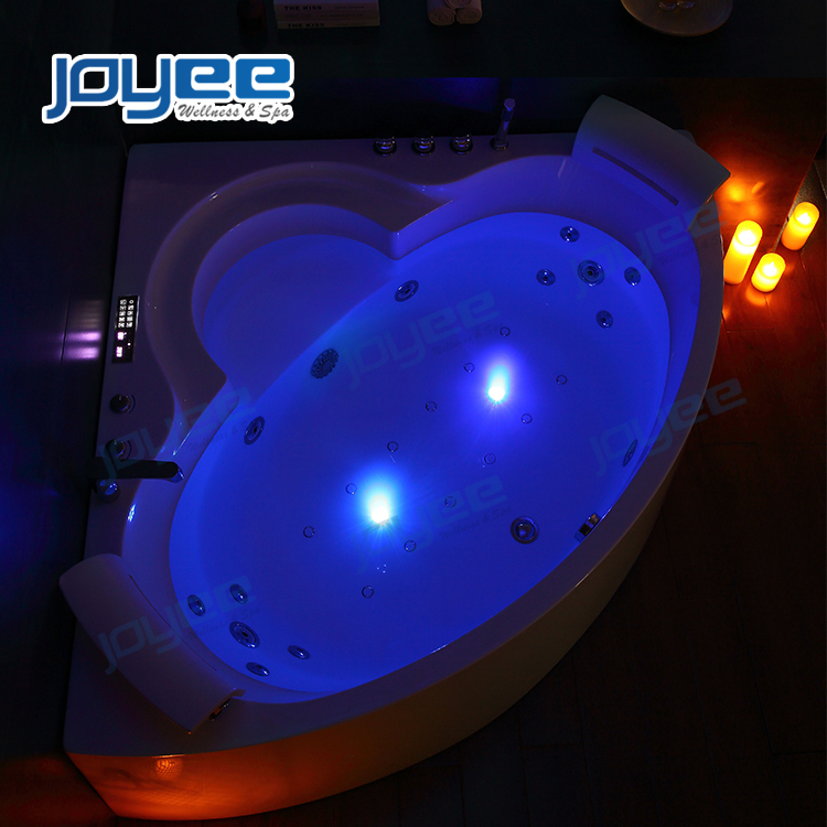 Угловая гидромассажная ванна Joyee Design для двоих