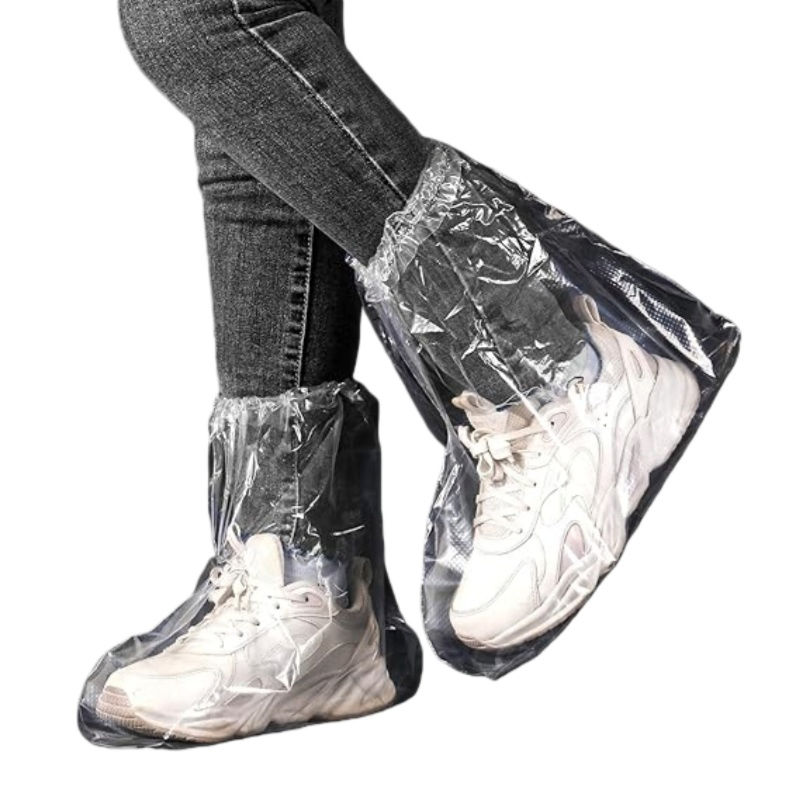 Disposable OEM Customized Factory Direct Wholesale Waterproof PE Boot Cover PPE Boot Cover