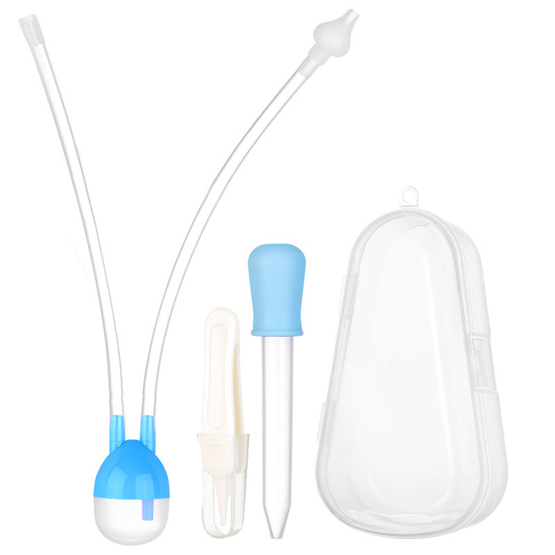 Manual Infant Nasal Aspirator Silicone Pump for Toddler Baby