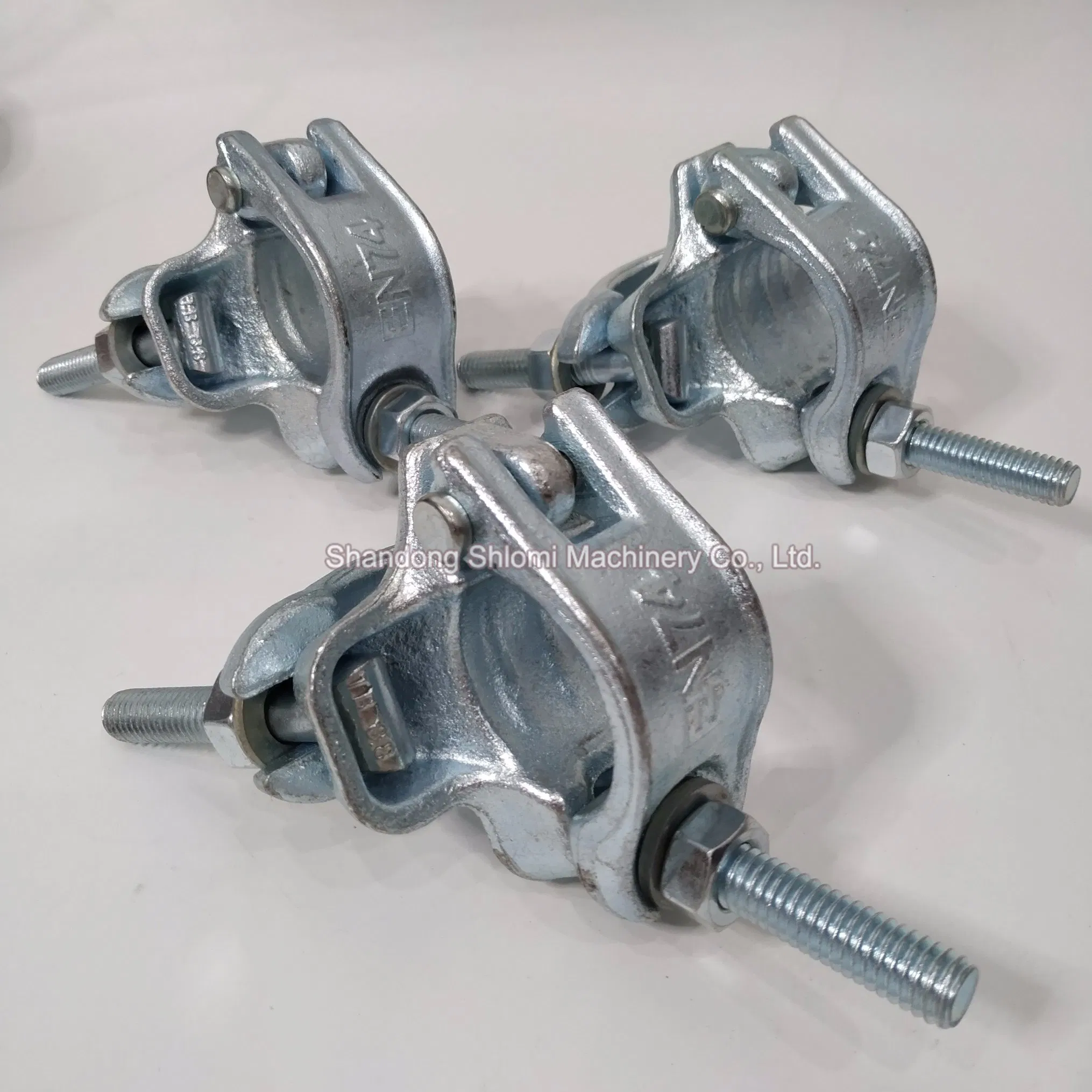 BS1139/EN74-1B Scaffolding Scaffold Scaffold Fittings Formwork Forged Double Right Angle Fix Galvanized Swivel Sleeve Pressed Drop Forged Coupler