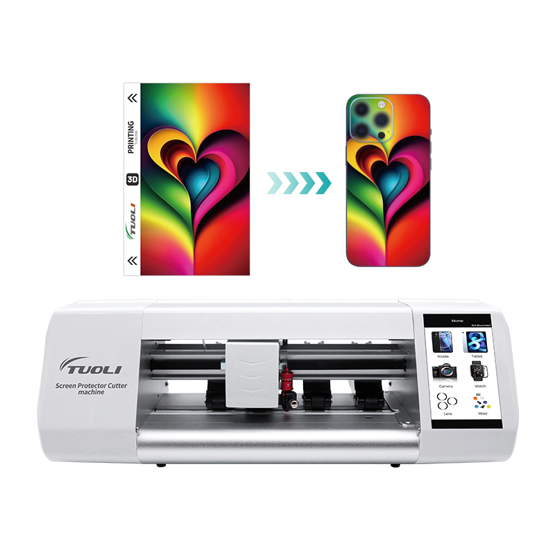 Автоматический станок для резки гидрогелевых плёнок Tuoli