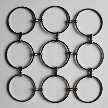 Handmade Stainless Steel Metal Ring Mesh