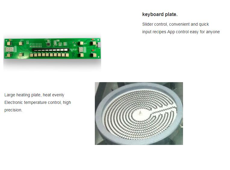 H-One Tuya APP Control 1 Burner Ceramic Infrared Cooktop