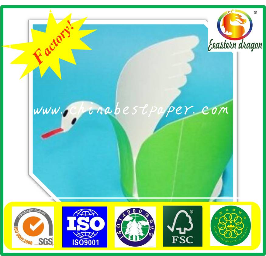 Virgin pulp PE coated paper board 230g for Food packing